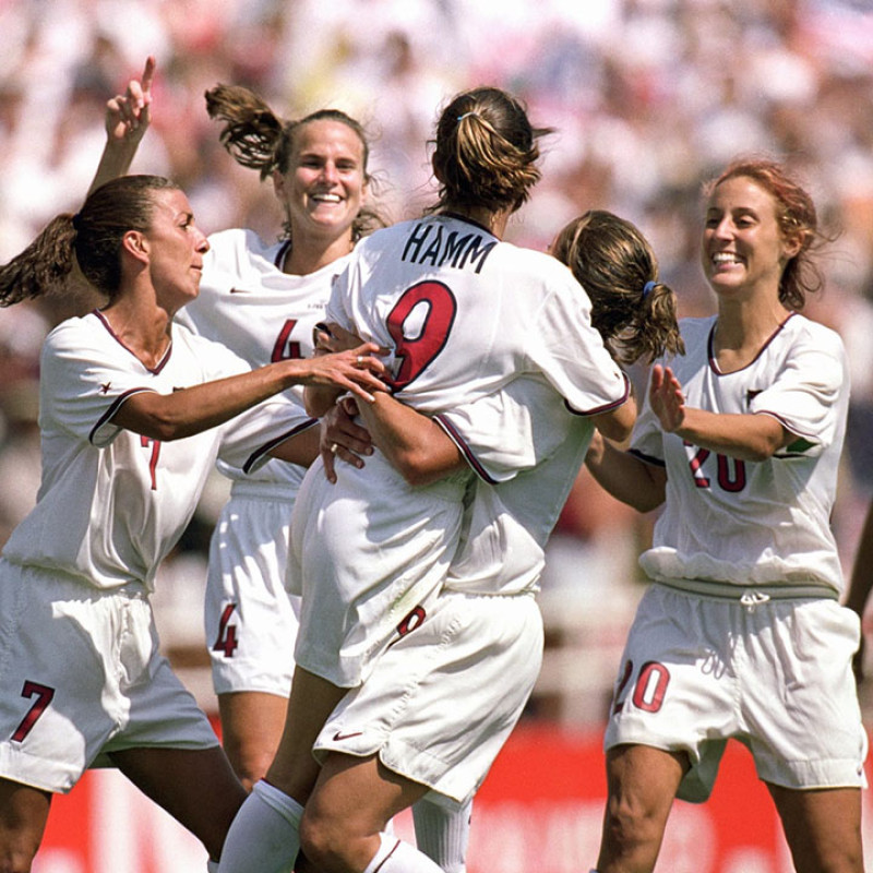 Team USA Celebrating 